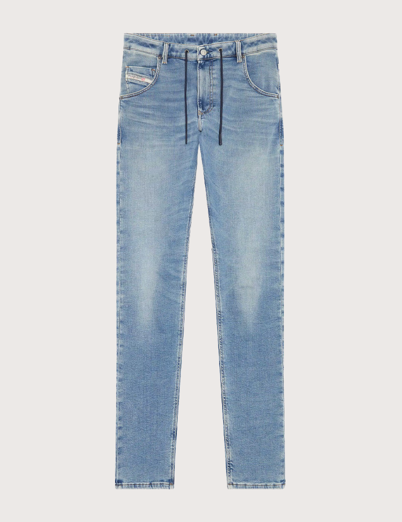 DIESEL JEAN JOGGING KROOLEY BLEU 068BA