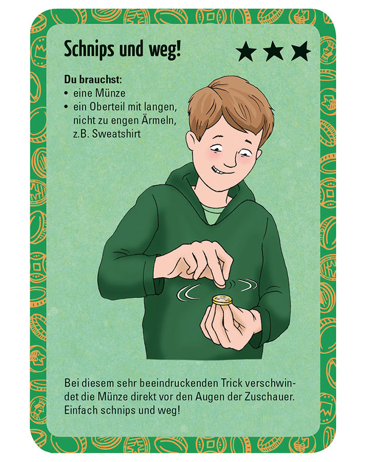 Kartenspiel: 50 verblüffende Münz- und Kartentricks