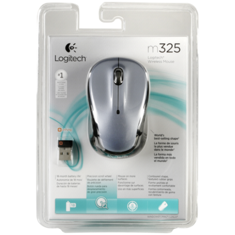 Logitech M325 Gris clair