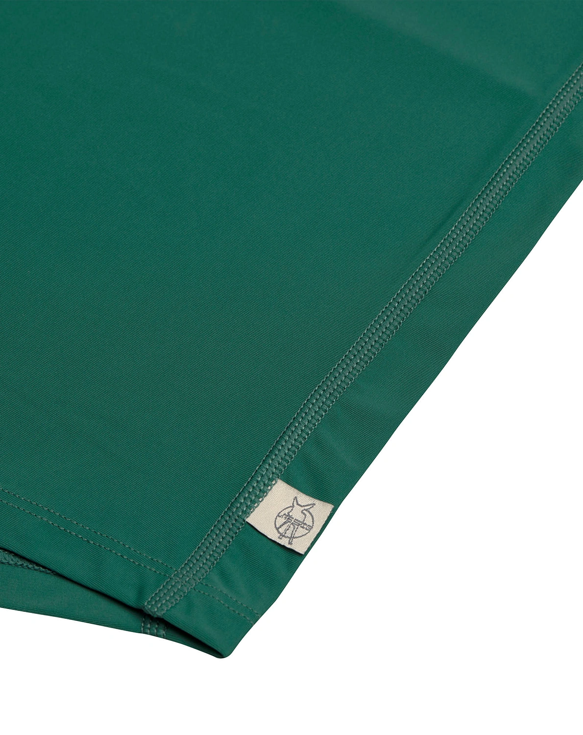 Langarm-Badeshirt PALMS in green
