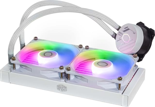 Cooler Master MASTERLIQUID 240L Core CPU vandkøler (hvid)