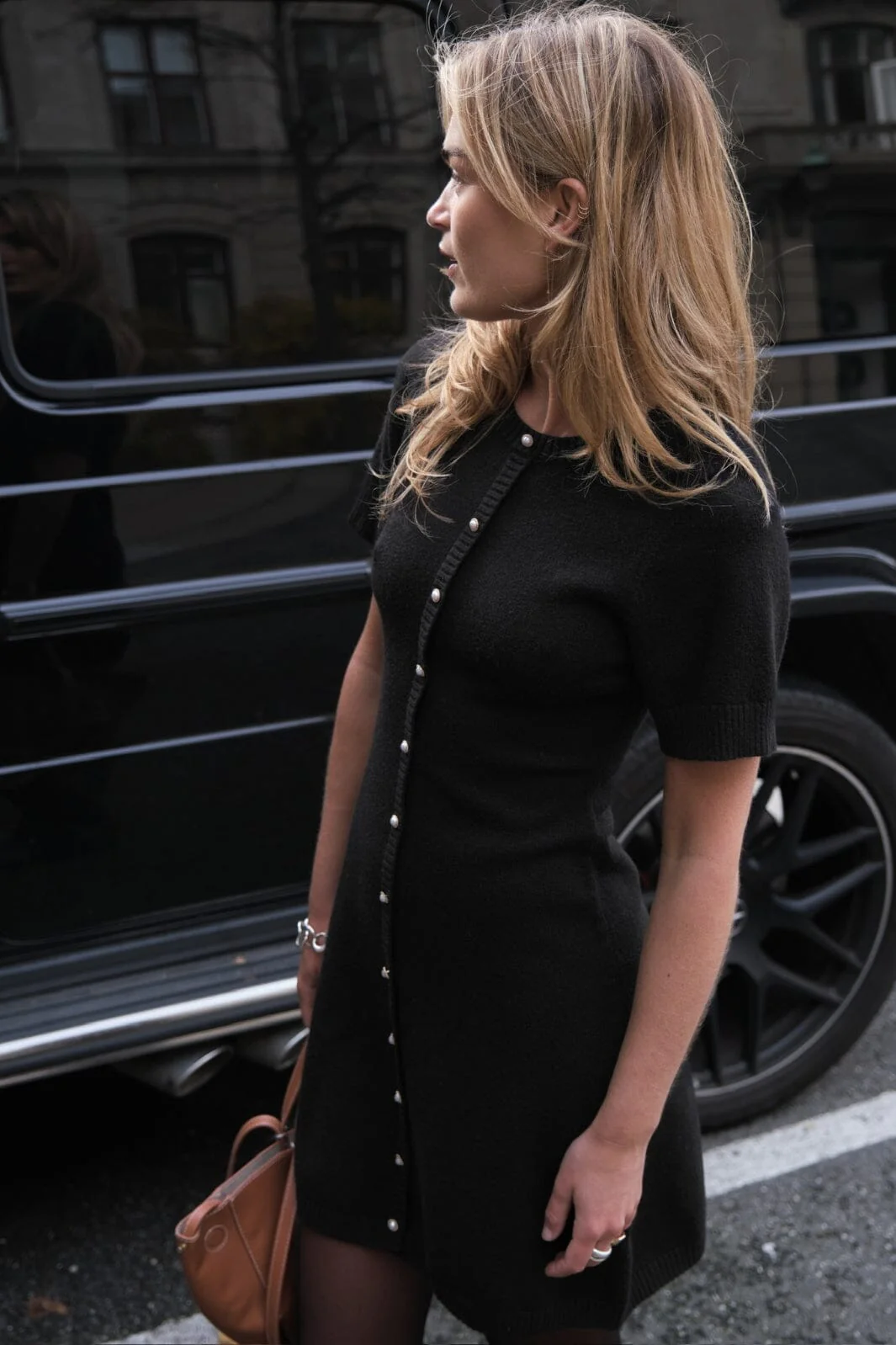Neo Noir Elise Knit Dress black