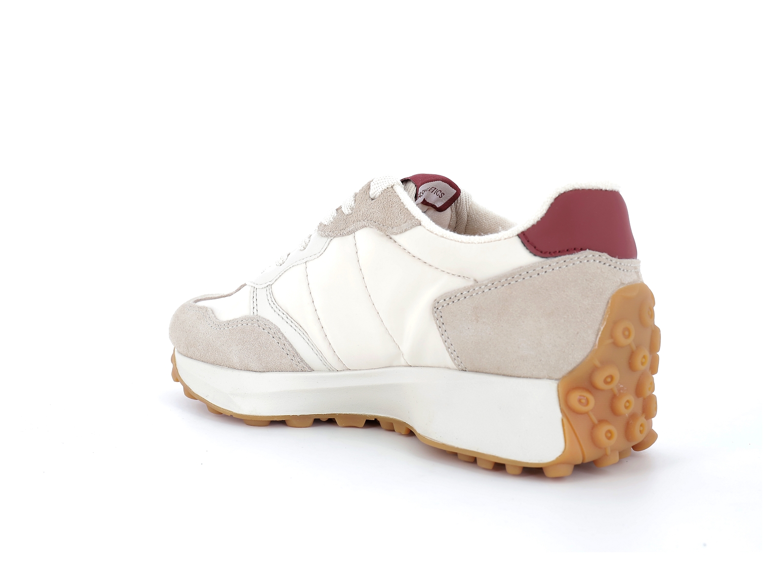 Tamaris-23810 Matières combinées Beige Bordeaux