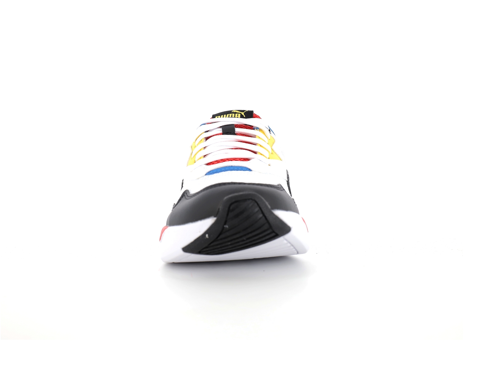 Puma-374393 Matières combinées Blanc Noir