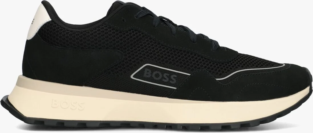 BOSS zwarte boss lage sneakers jonah_runn