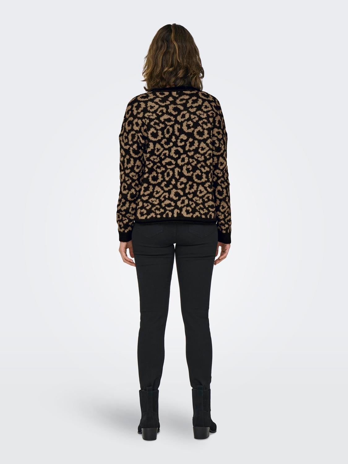 ONLJADE Strickpullover Black