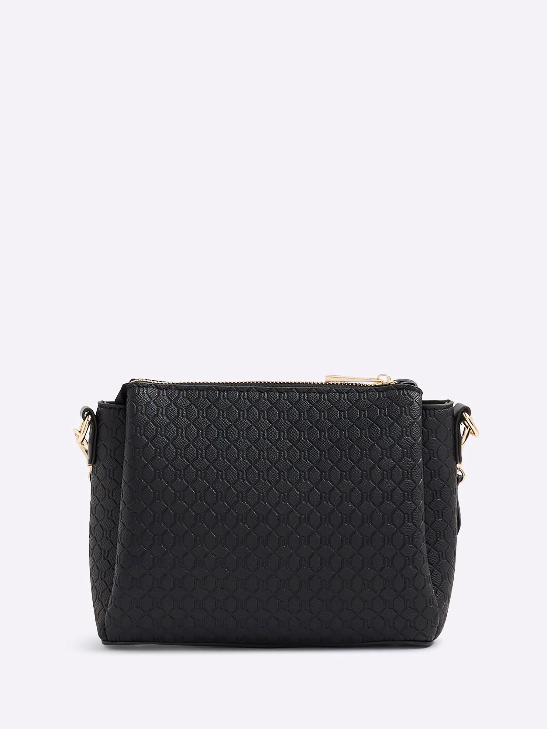 River Island Pocket Front Triple Compartment Cross-Body Bag