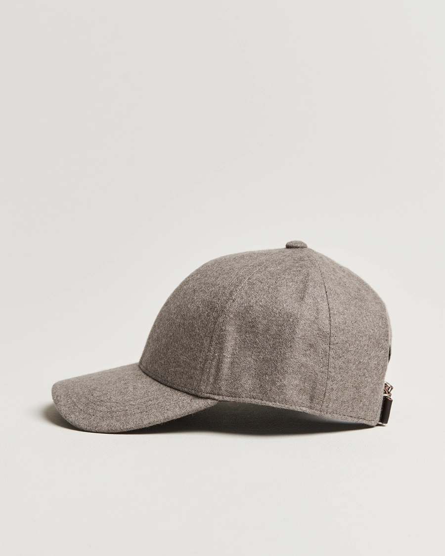 Varsity Headwear Cashmere Baseball Cap Marbel Beige