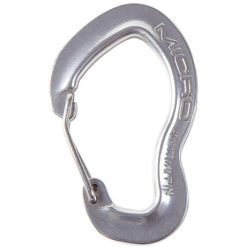 AustriAlpin Micro Wiregate polished Karabiner