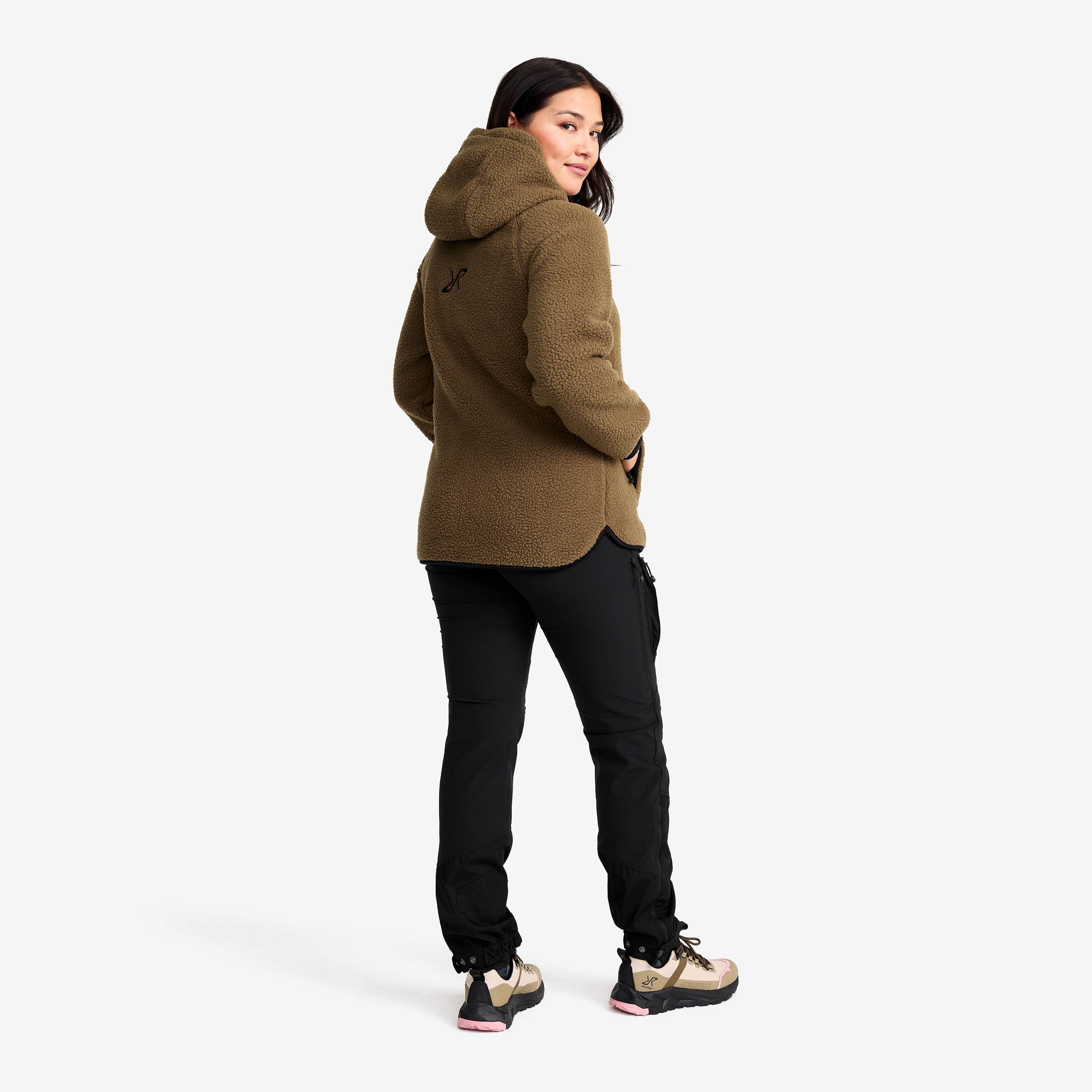Sherpa Hoodie Dame Cub