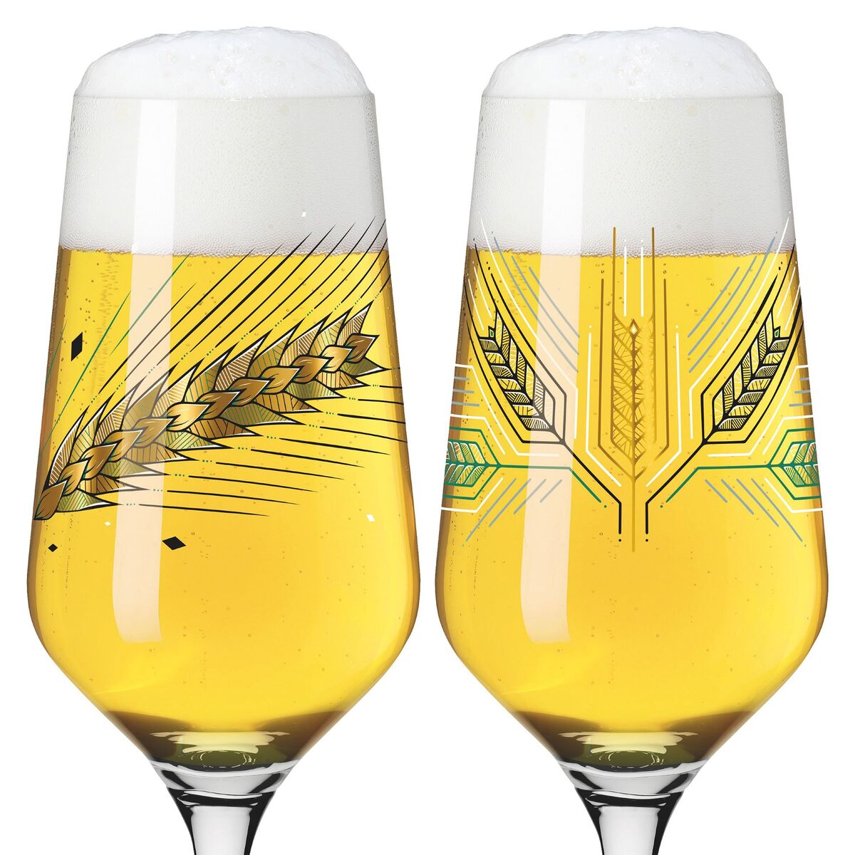 Brauchzeit pilsnerglass, 2 stk, #5&6