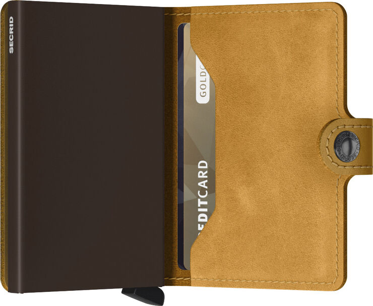 Secrid Miniwallet Ochre