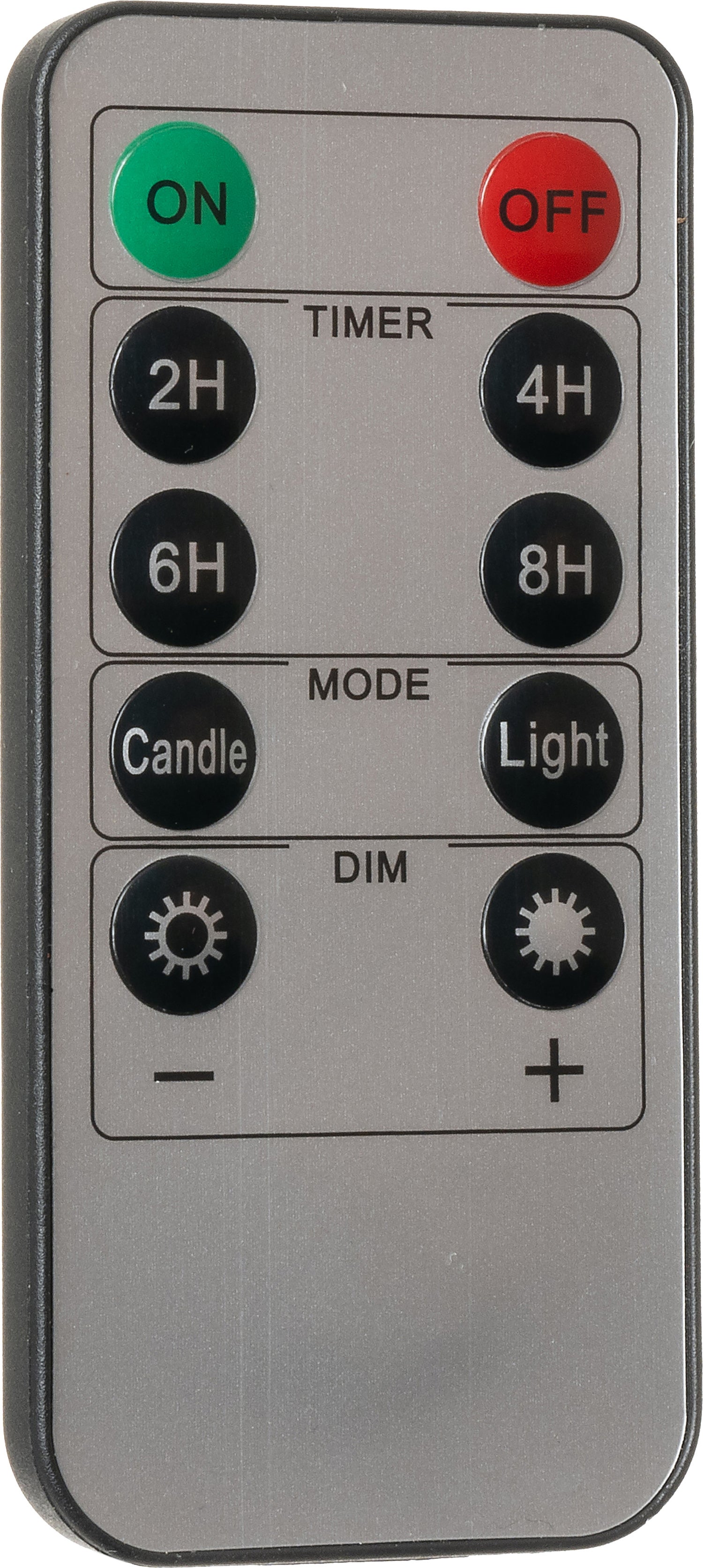 Intratuin LED stompkaars advent met afstandbediening wit D 5 H 25 cm