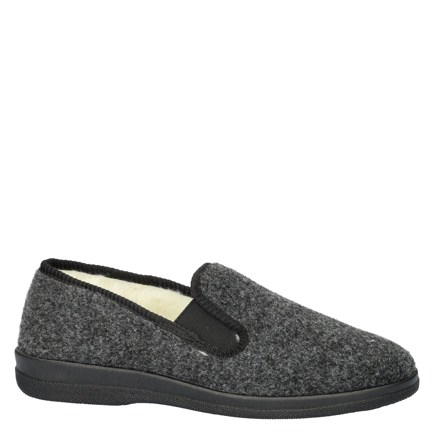 Home heren pantoffel Nelson Grijs