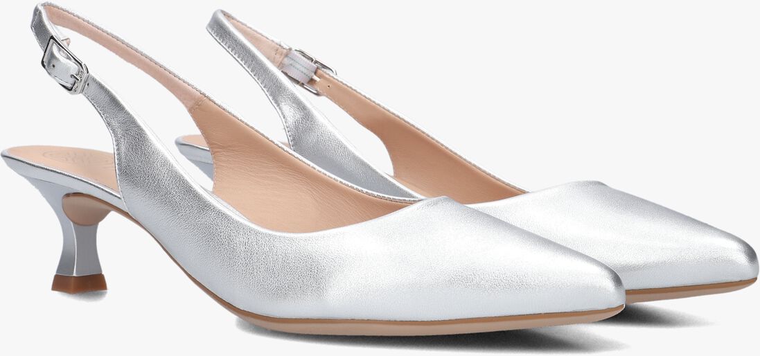 zilveren unisa sandalen jamal met