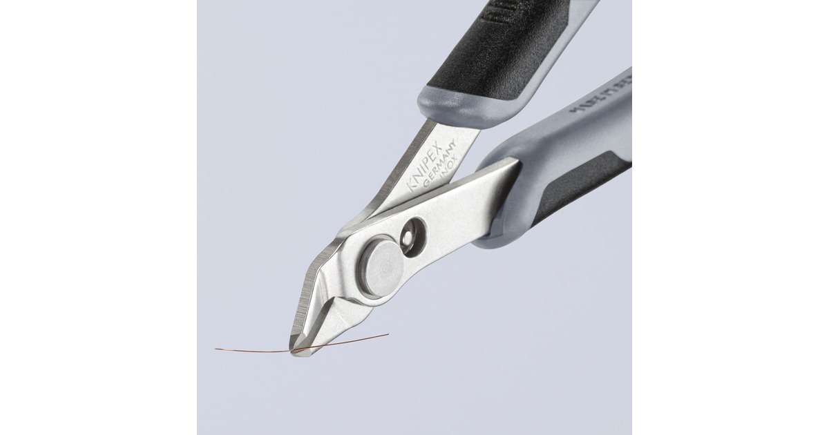 KNIPEXElectronic Super Knips ESD 78 13 125 ESD  elektronica-tang  (Grijs)