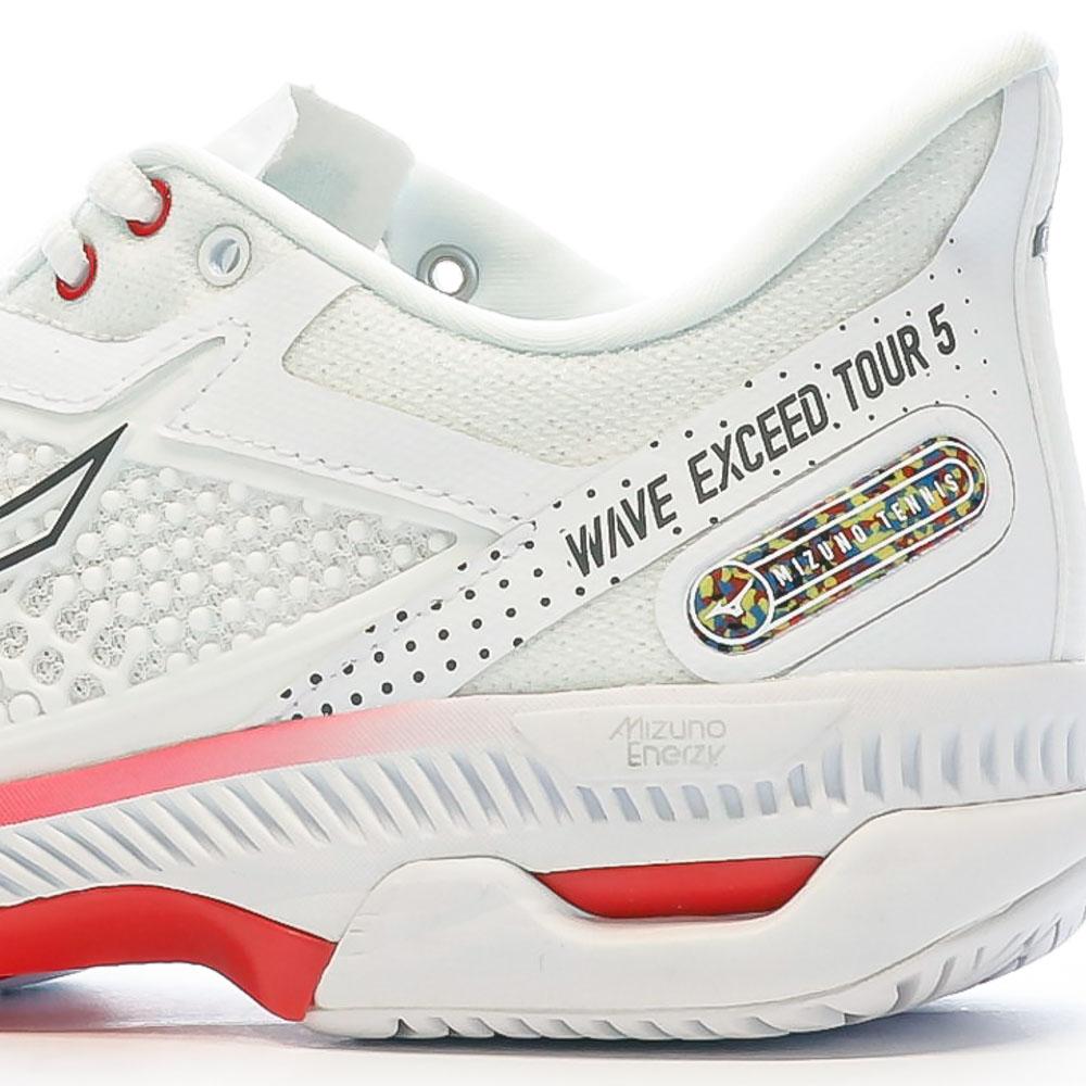 Mizuno Chaussures de Tennis Blanches Femme Mizuno Wave Exceed Tour