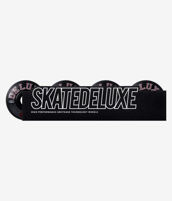 skatedeluxe Academy Club Classic ADV Rollen (black) 53mm 100A 4er Pack