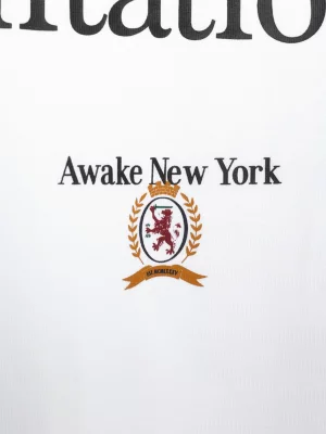 Camiseta Tommy x Awake NY com slogan nas costas