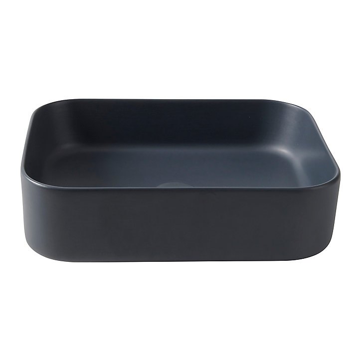 Vasque à poser céramique gris anthracite mat GoodHome Tekapo