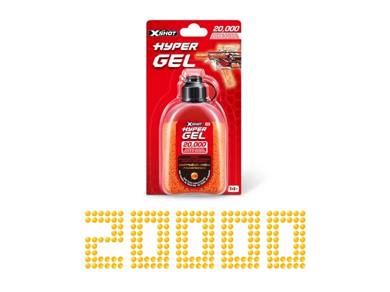 X-Shot Hyper Gel 20.000 Gellets Pack