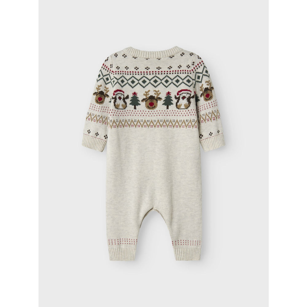 Køb Name It Peyote Melange Nbnralko Ls Knit Suit