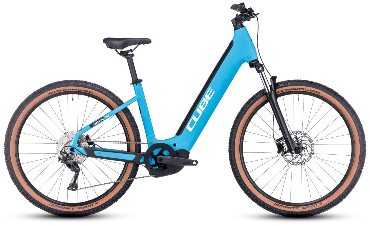 Cube Reaction Hybrid ONE 500 Easy Entry skyblue´n´white kaufen | Bike-Discount
