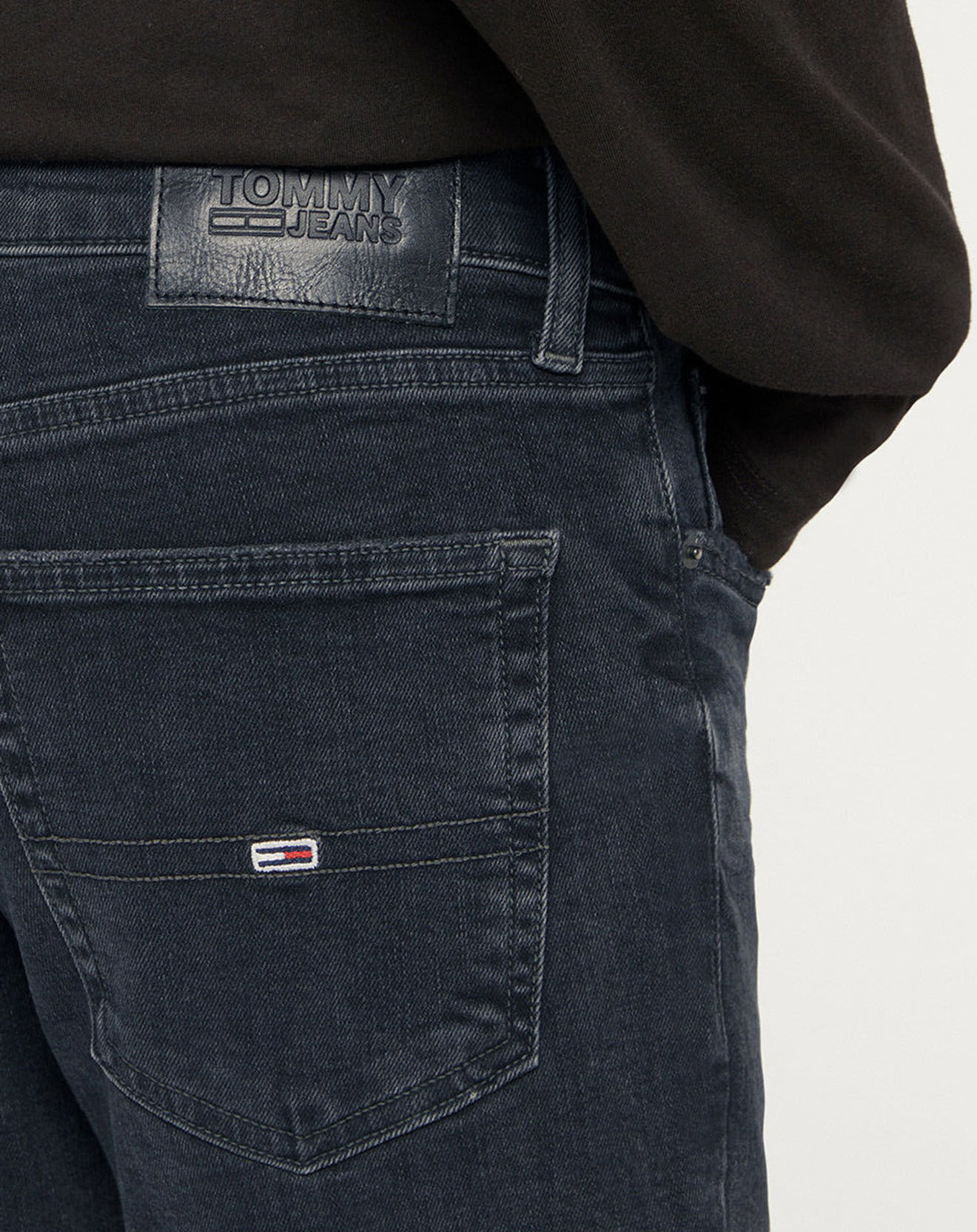 Tommy Jeans Jean slim Scanton noir