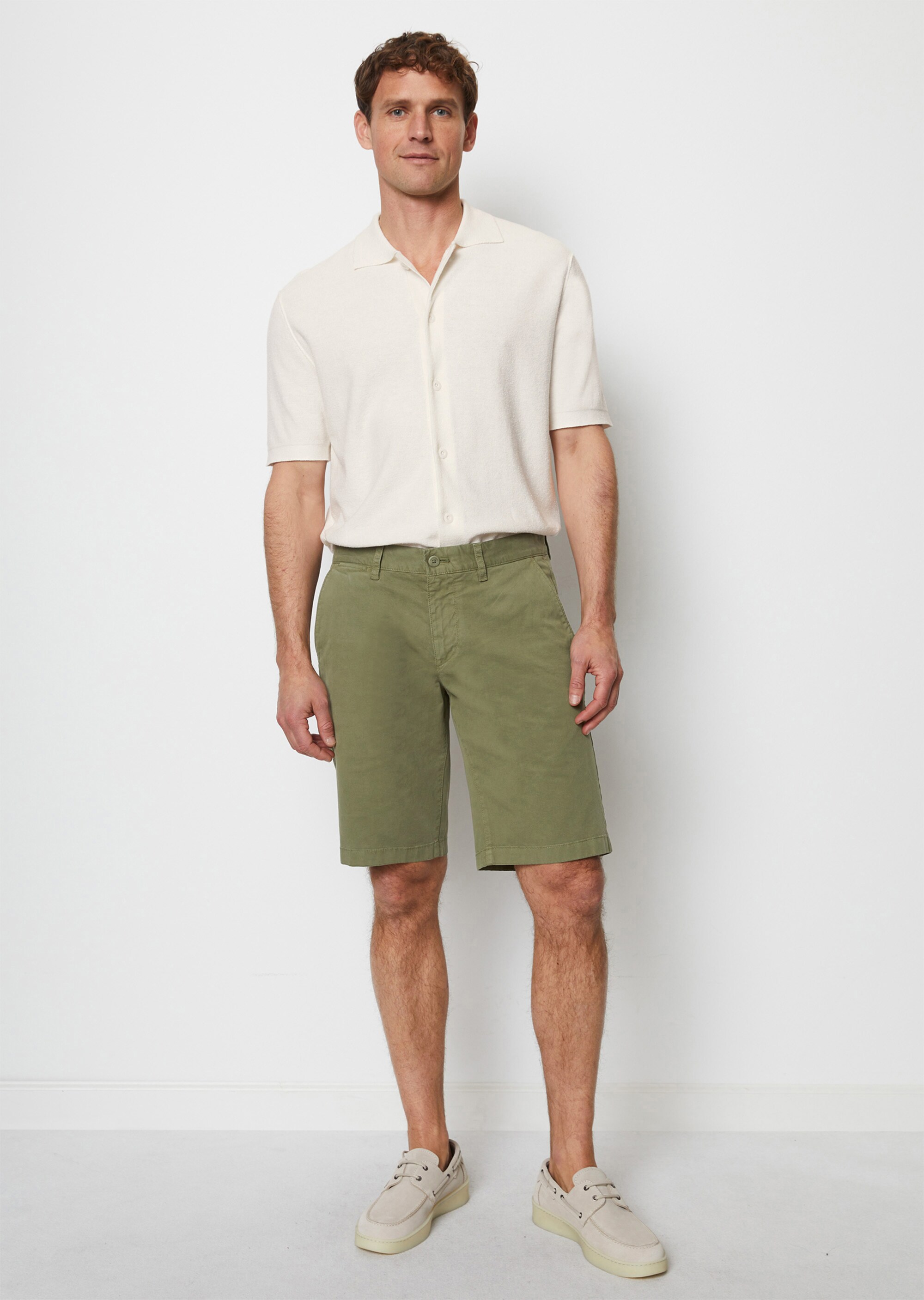 Shorts Modell RESO regular aus Bio-Baumwoll-Mix