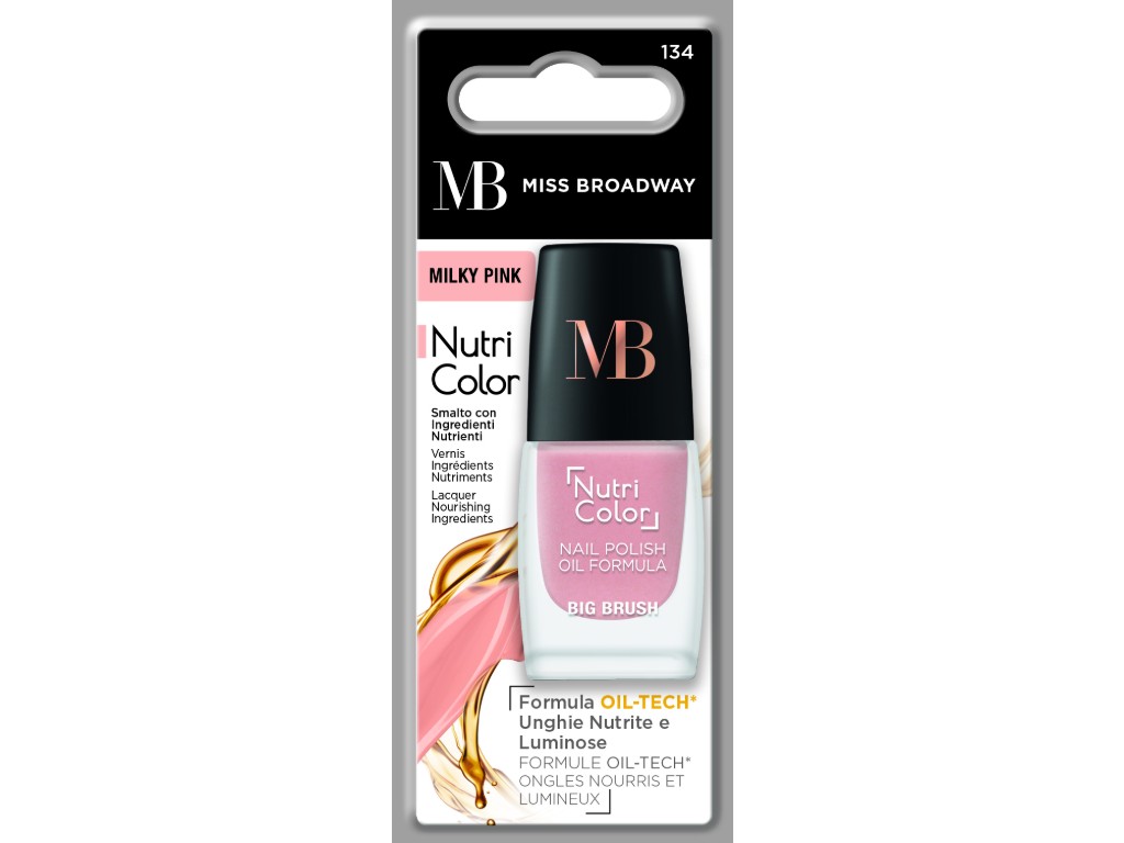 VERNIZ MB MILANO UNHAS MILKY PINK UN