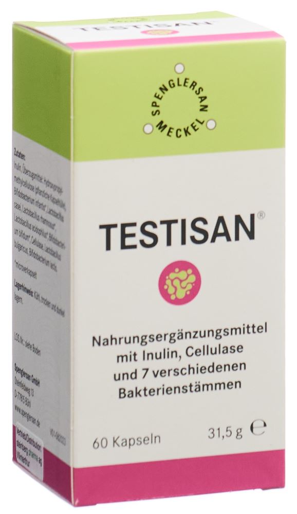 Spenglersan Testisan<br>60 Stück, Dose, Kapsel