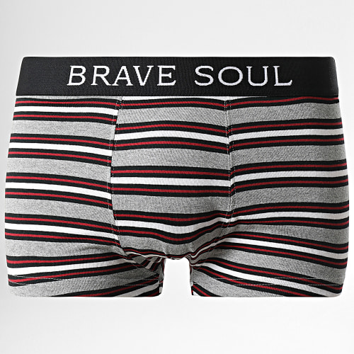 Lot De 5 Boxers Noir Gris Chiné