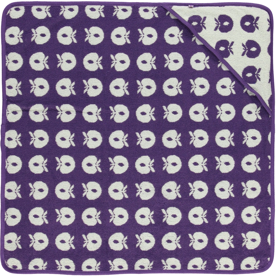 Smafolk Babyhandtuch Apfel purple