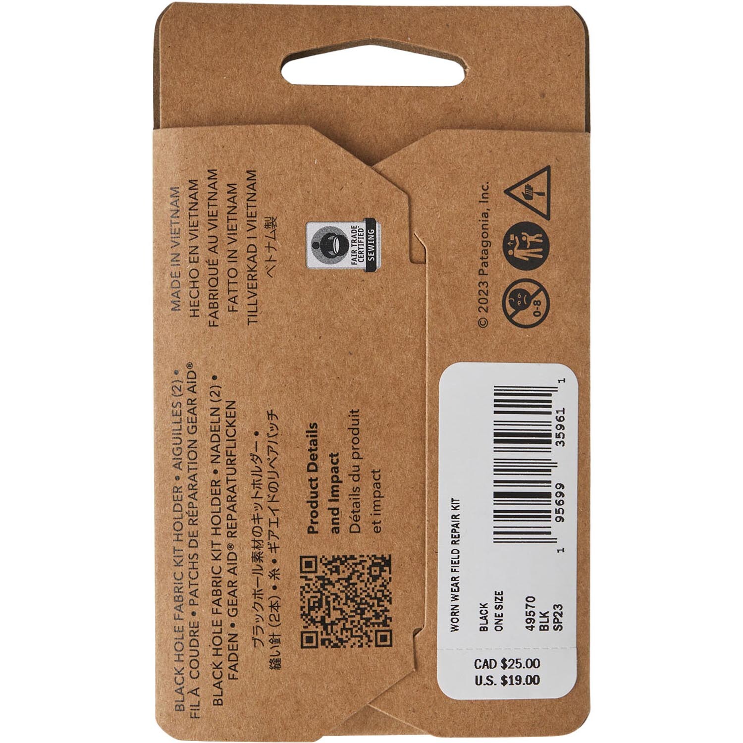 Patagonia Worn Wear Field Repair Kit