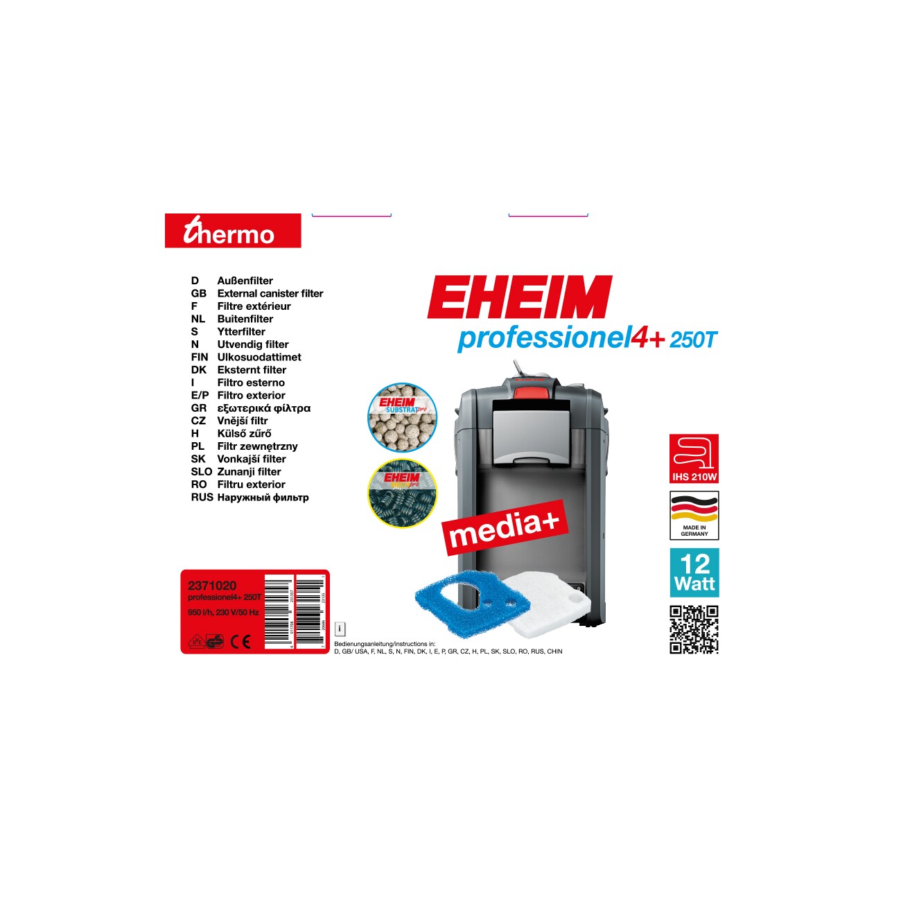 EHEIM professionel 4+ 250T