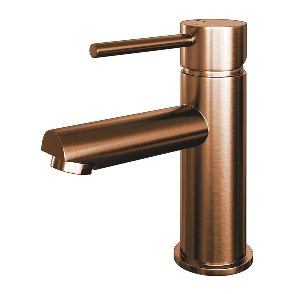 Brauer Copper Edition ColdStart wastafelkraan energy-saving model A koper geborsteld PVD