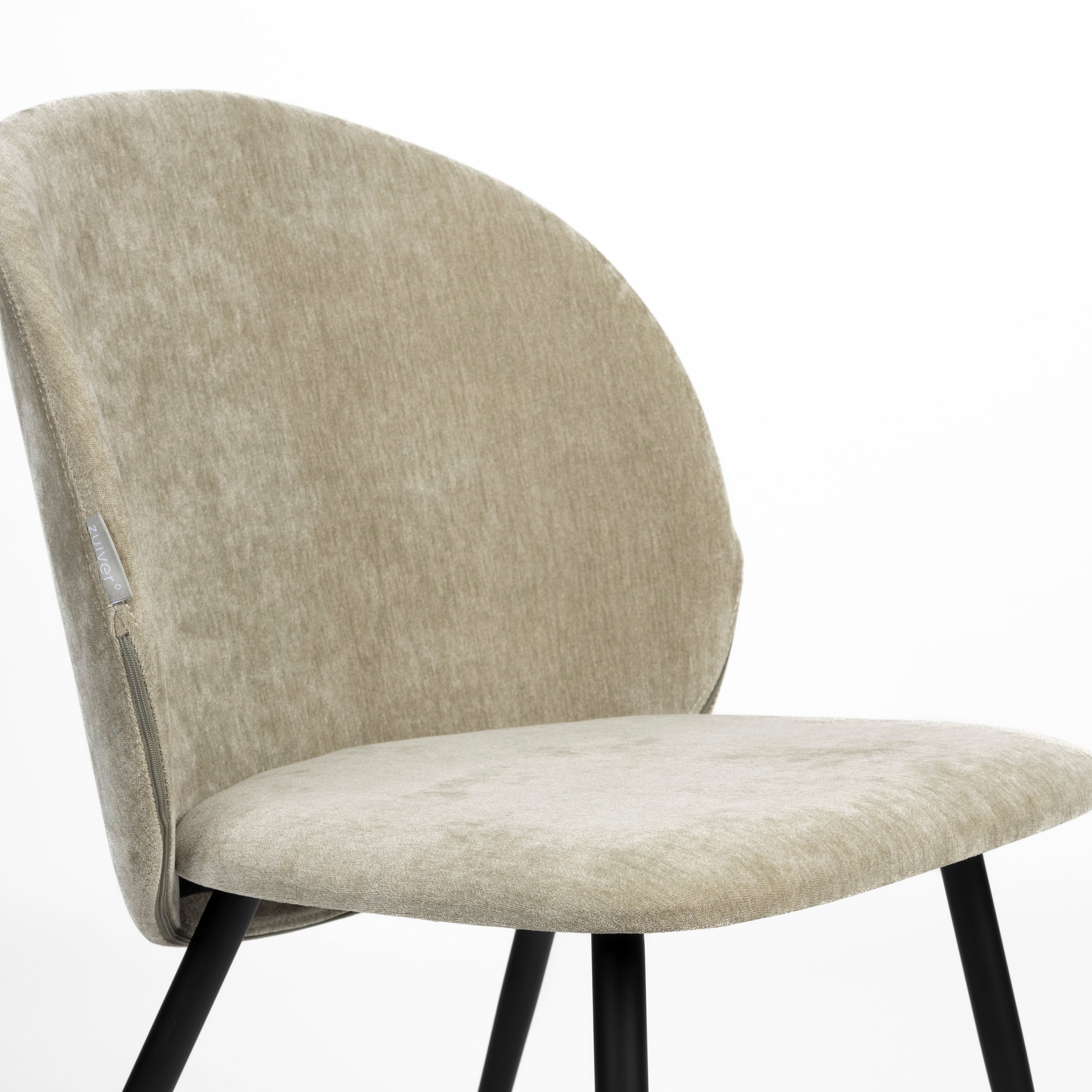 Zuiver Cozy Eetkamerstoel - Moss