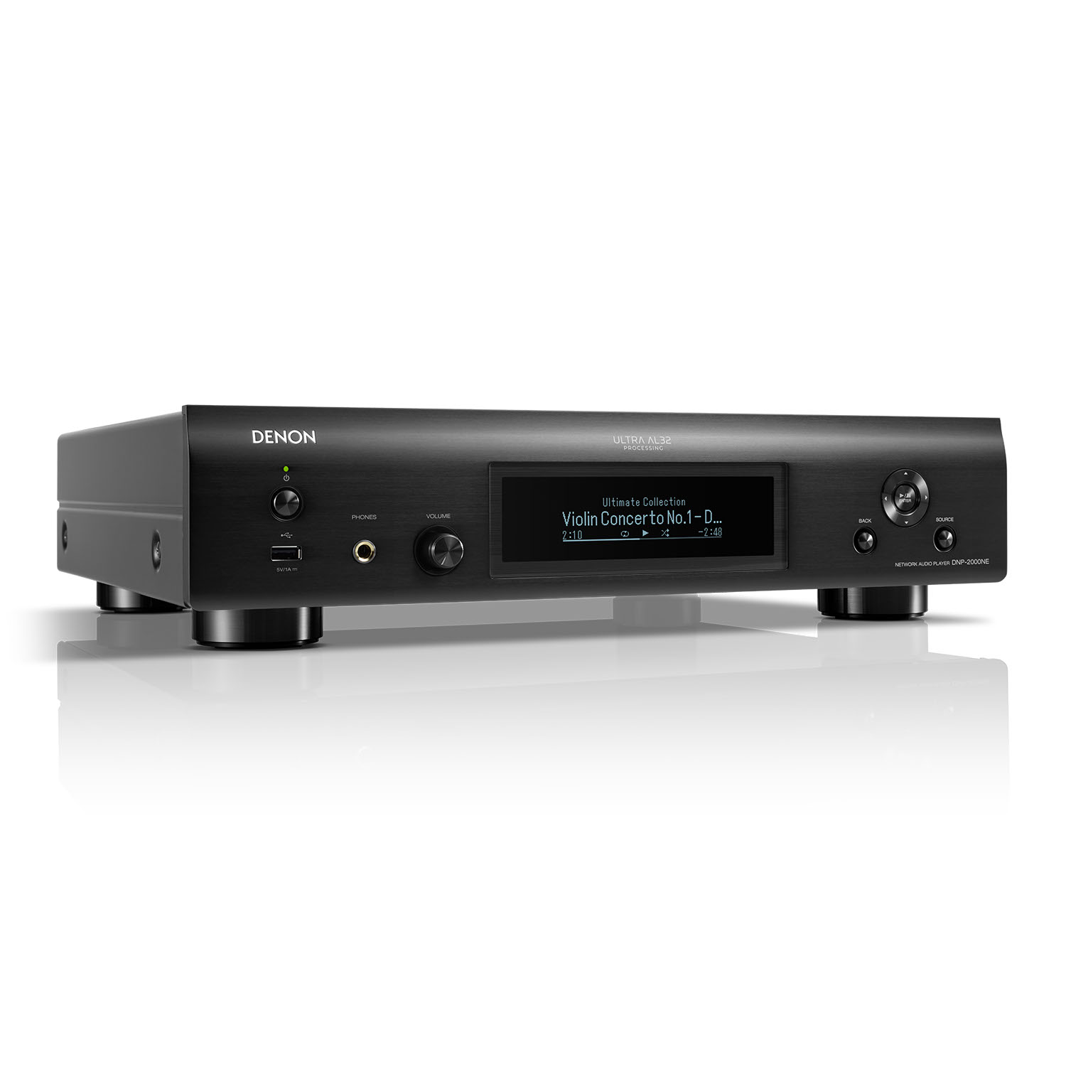 Denon DNP-2000NE – HEOS en digitale voorversterker in één apparaat Zwart