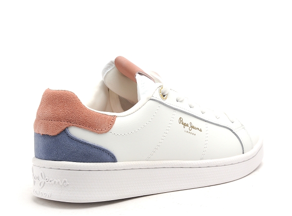 Pepe jeans basses femme milton blanc