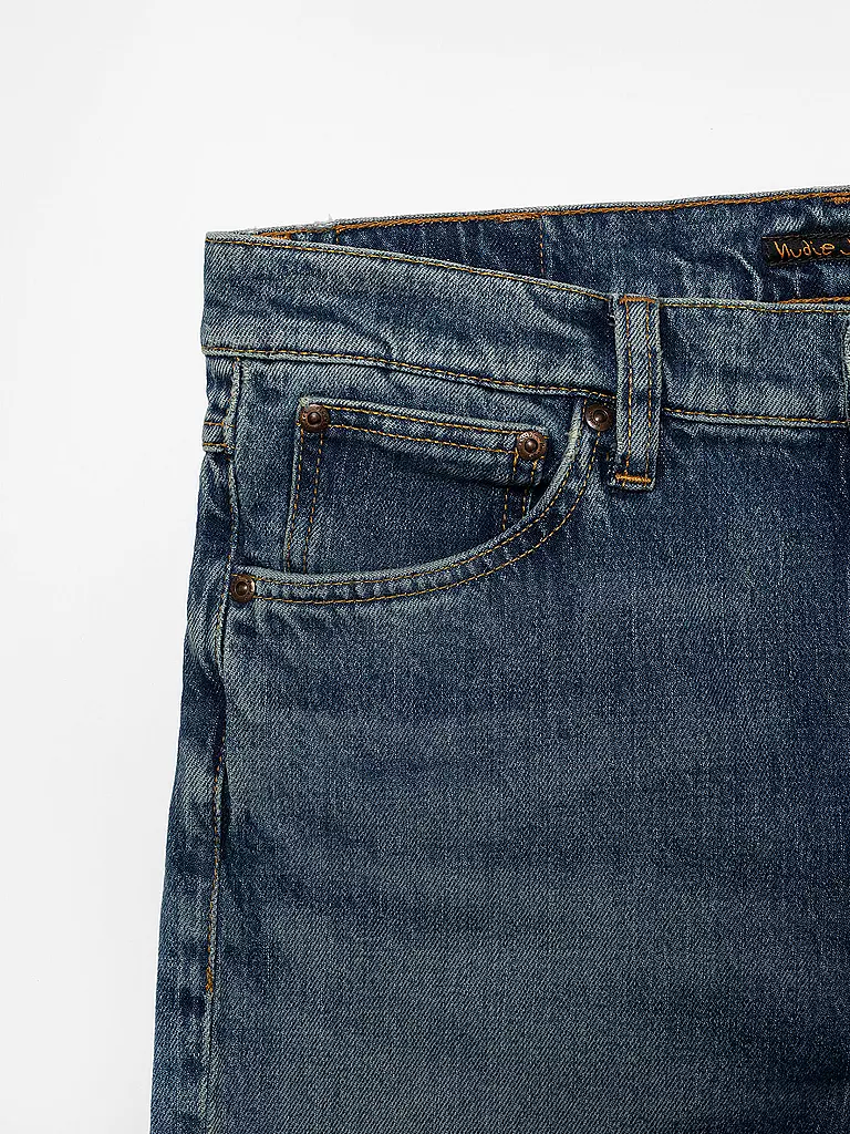 NUDIE JEANS Jeans Slim Fit LEAN DEAN blau