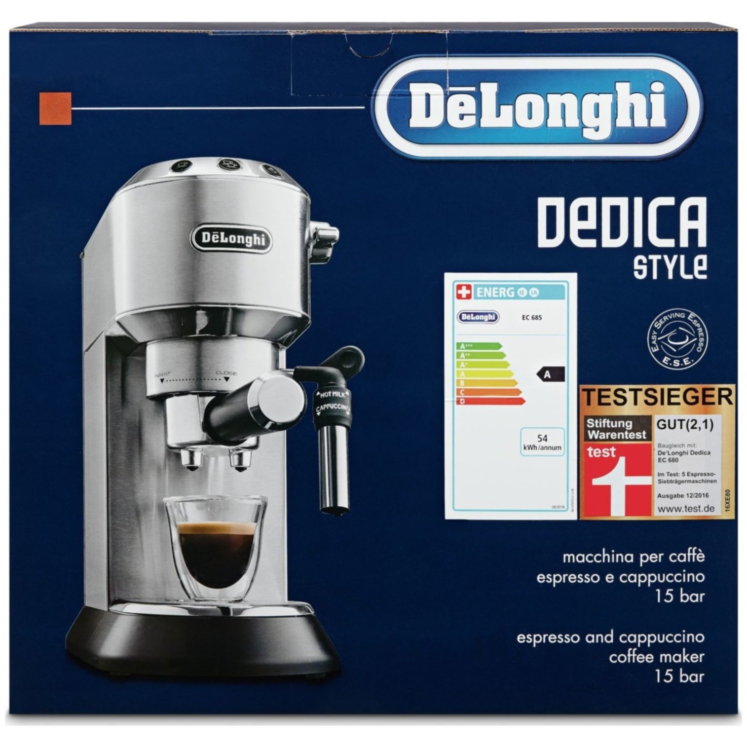 De Longhi Kolbenmaschine EC685.M