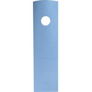 Porte-revues exacompta mag-cube bee blue plastique   recycle a4+ oeillet de        prehension coloris bleu clair