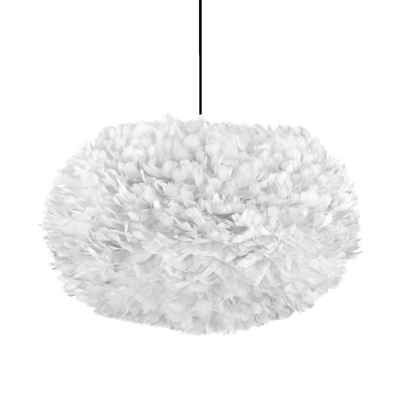 Hanglamp EOS XL Ø 75cm + koordset zwart Wit