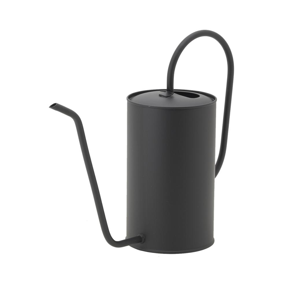 Arrosoir design en métal noir 1,5 l