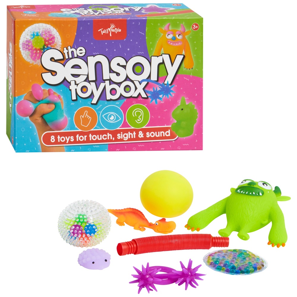 Spielzeug-Mania-Sinnes-Spaßbox