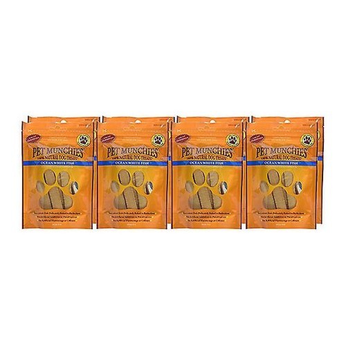 Petiscos para cães com sabor de peixe