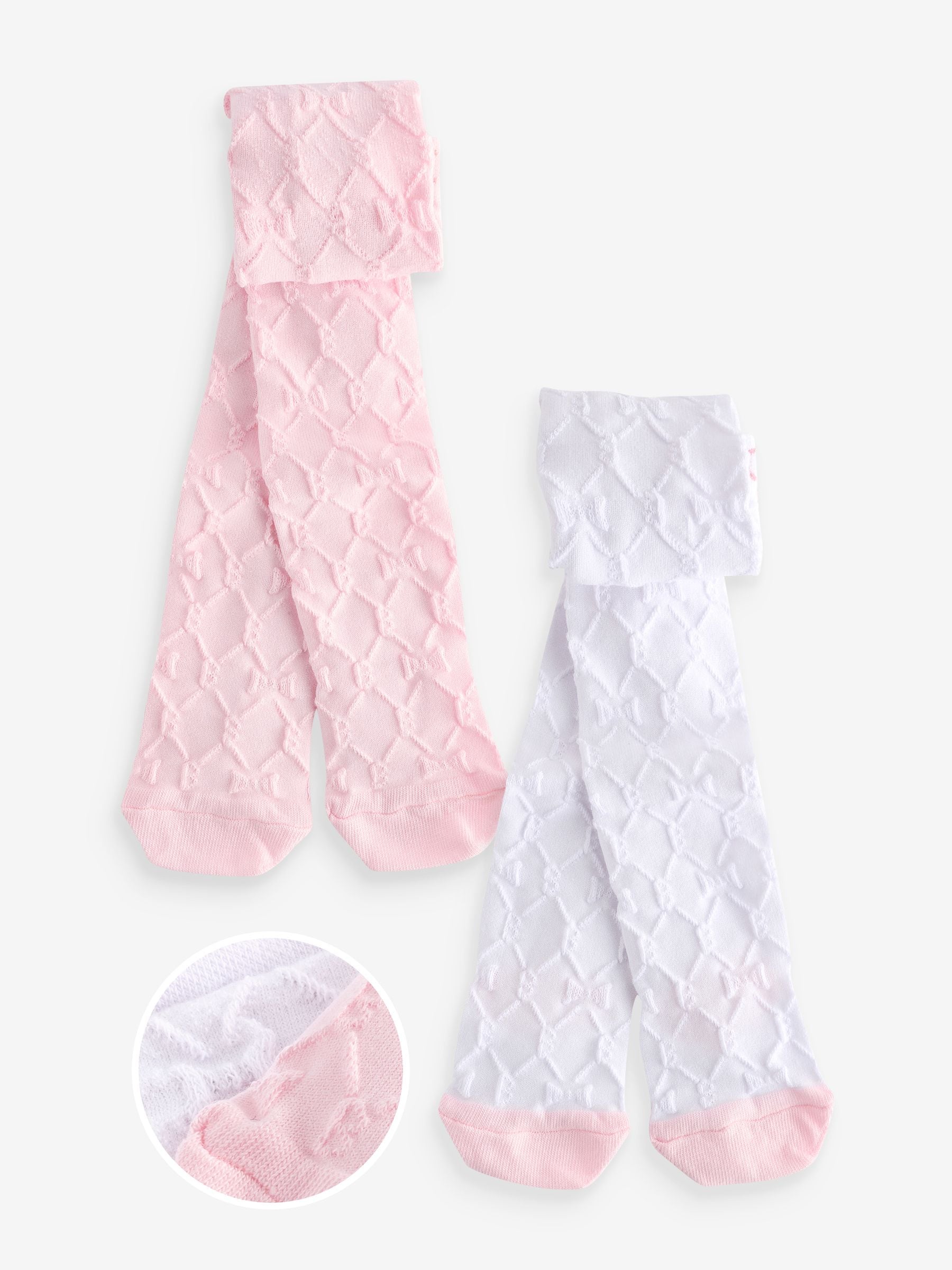 Roze/crème - Baker by Ted Baker panty's verpakking van 2
