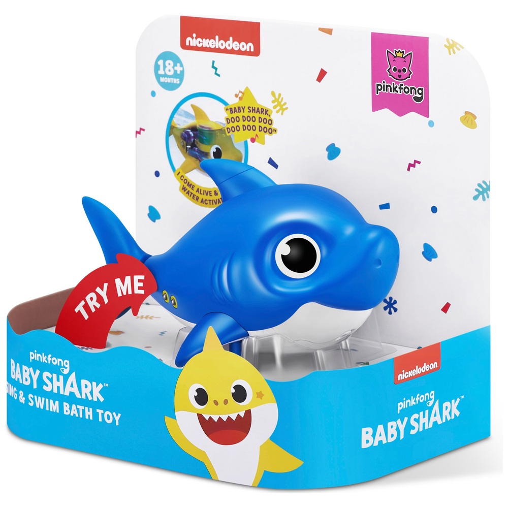 Baby Shark Sing- und Schwimm-Badespielzeug - Papa