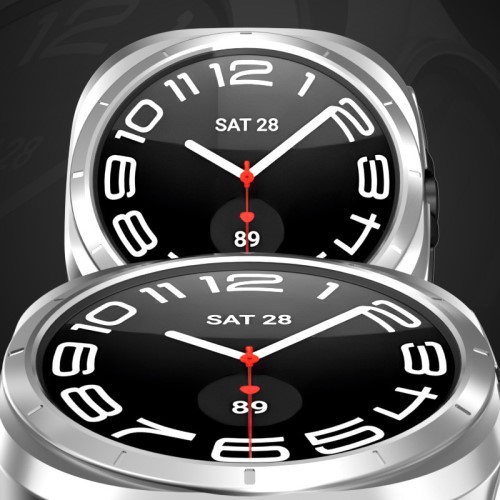 Samsung Galaxy Watch Ultra (47mm) Hardcase Bumper Case Hülle - Schwarz