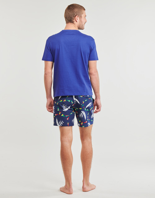 Polo Ralph Lauren - T-SHIRT AJUSTE COL V EN COTON Azul / Playa / Royal